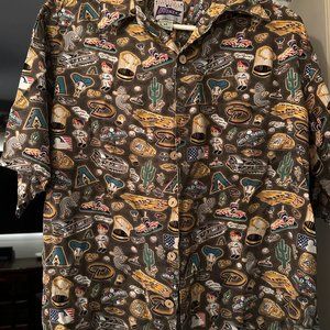 Arizona Diamondbacks hawaiian shirt Medium. Reyn Spooner  made in Hawaii.  med.